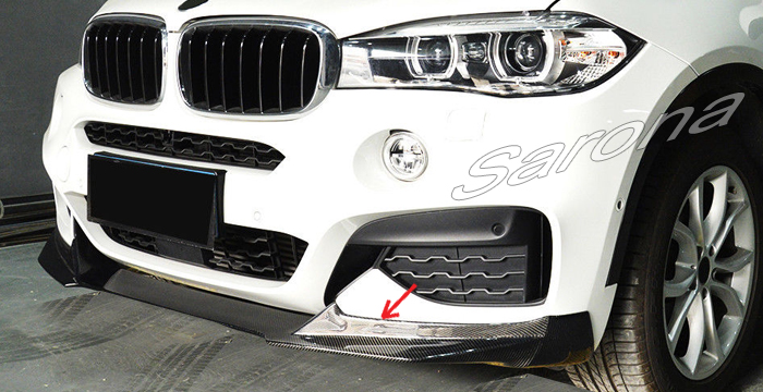 Custom BMW X6  SUV/SAV/Crossover Front Lip/Splitter (2015 - 2018) - $1190.00 (Part #BM-089-FA)